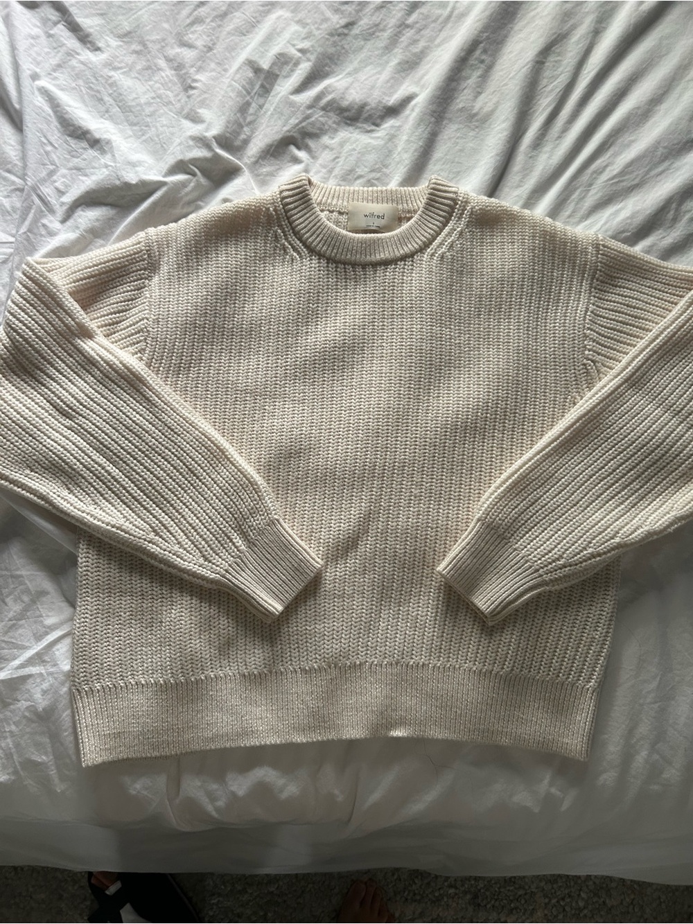 Aritzia Wilfred Merino Wool Sweater